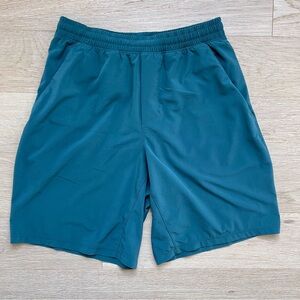 lululemon Pace Breaker Linerless Short 9” Medium Teal EUC